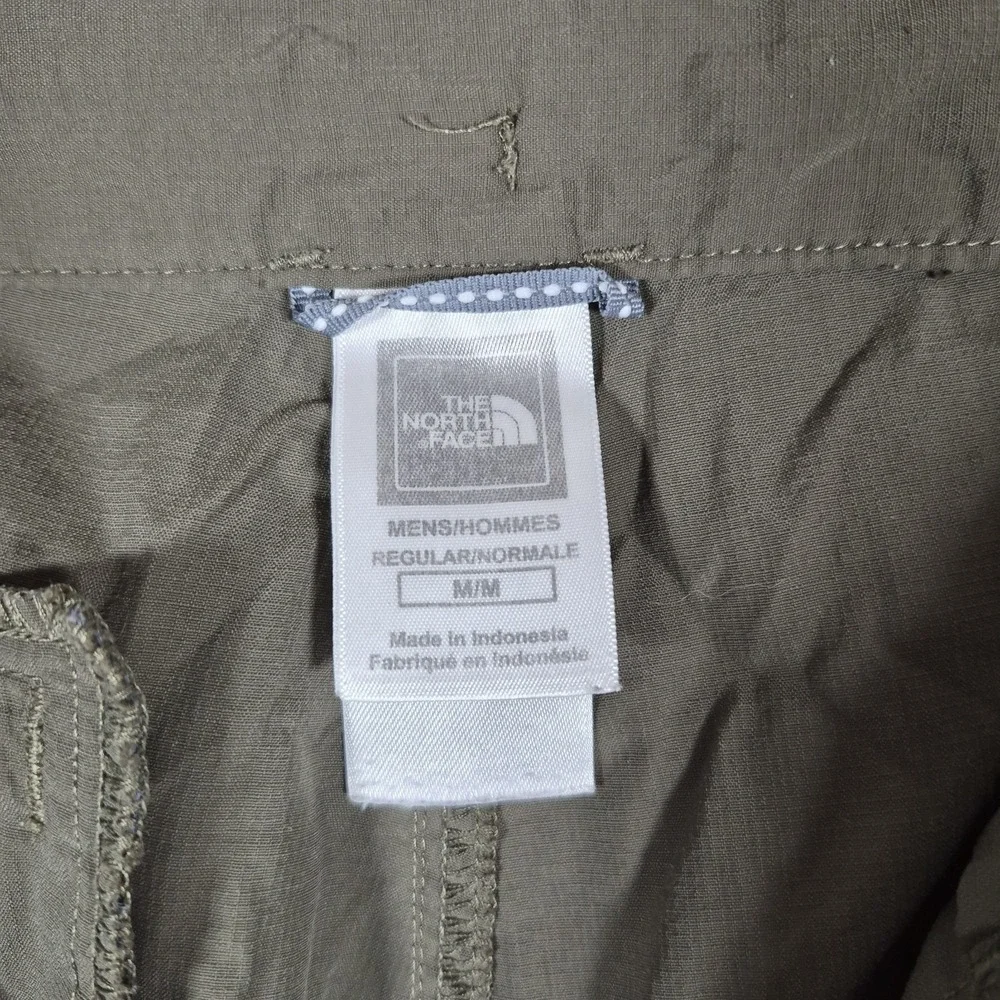 The‎ North Face Shorts Mens M Green  Pocket Cargo Lightweight Nylon Hiking